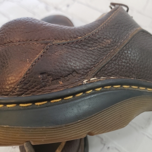 Dr. Martens Vintage Brown Leather Oxford Shoes Mens Size 11 - Picture 4 of 12